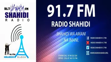 Radio Shahidi 91.7 FM Isiolo Radio Shahidi 91.7 FM Isiolo