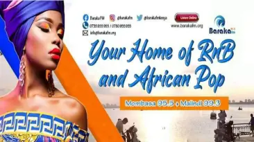 Baraka FM  95.5 FM Mombasa